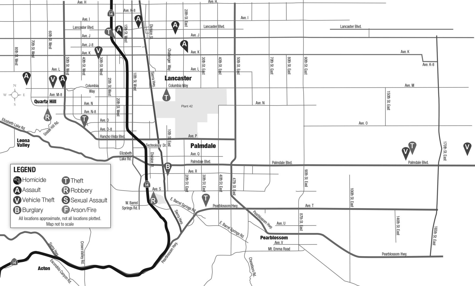 Antelope Valley Crime Blotter, April 4, 2020